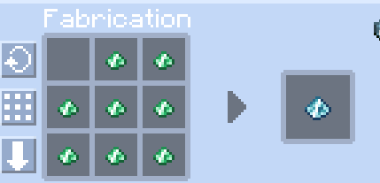 Craft Bonbon tier 1 vers tier 2 : 9 bonbons verts = 1 bonbon bleu